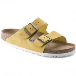 Birkenstock Men Arizona Soft Footbed Suede Leather