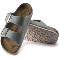Birkenstock Men Arizona Soft Footbed Suede Leather