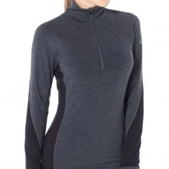 Icebreaker Women's BodyfitZone™ Merino 260 Zone Long Sleeve Half Zip Thermal Top 10 Icebreaker Women's BodyfitZone™ Merino 260 Zone Long Sleeve Half Zip Thermal Top