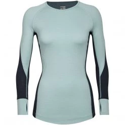 Icebreaker Women's BodyfitZone Merino 260 Zone Long Sleeve Crewe Thermal Top