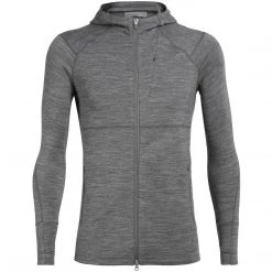 Icebreaker Men's Merino Quantum II Long Sleeve Zip Hood Jacket
