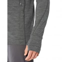 Icebreaker Men's Merino Quantum II Long Sleeve Zip Hood Jacket