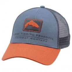 Simms Fishing Trout Icon Trucker Hat Men