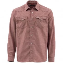 Simms Fishing Men's No-Tellum Fishing Long Sleeve Shirt - Clearance