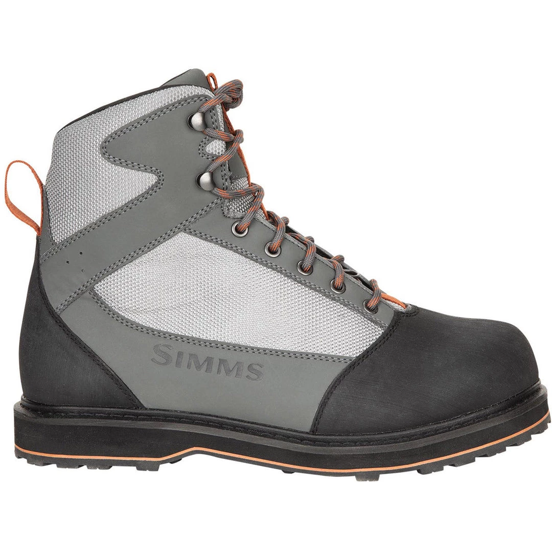 Simms Fishing Men's Tributary Boot - Rubber Soles Camp & Hike 5 Simms Fishing Men's Tributary Boot - Rubber Soles Camp & Hike