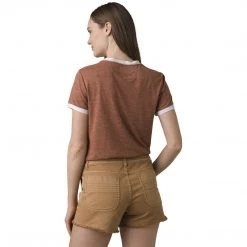 PrAna Women's Cozy Up Ringer Tee