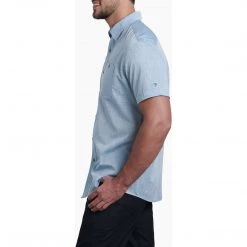 KUHL Men's Karib Stripe Short Sleeve Shirt