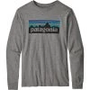 Patagonia Boys' Long-Sleeved Graphic Organic T-Shirt Kids