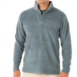 Free Fly Men's Bamboo Polar Fleece Snap Pullover