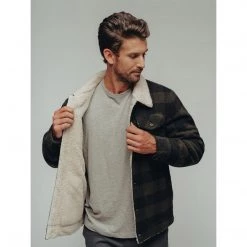 The Normal Brand Men's Sherpa Collar Jacket
