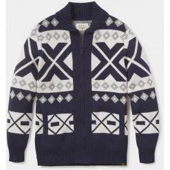 The Normal Brand Men's Nordic Full-Zip Cardigan