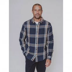 The Normal Brand Men's Nikko Button Up Shirt 30 The Normal Brand Men's Nikko Button Up Shirt