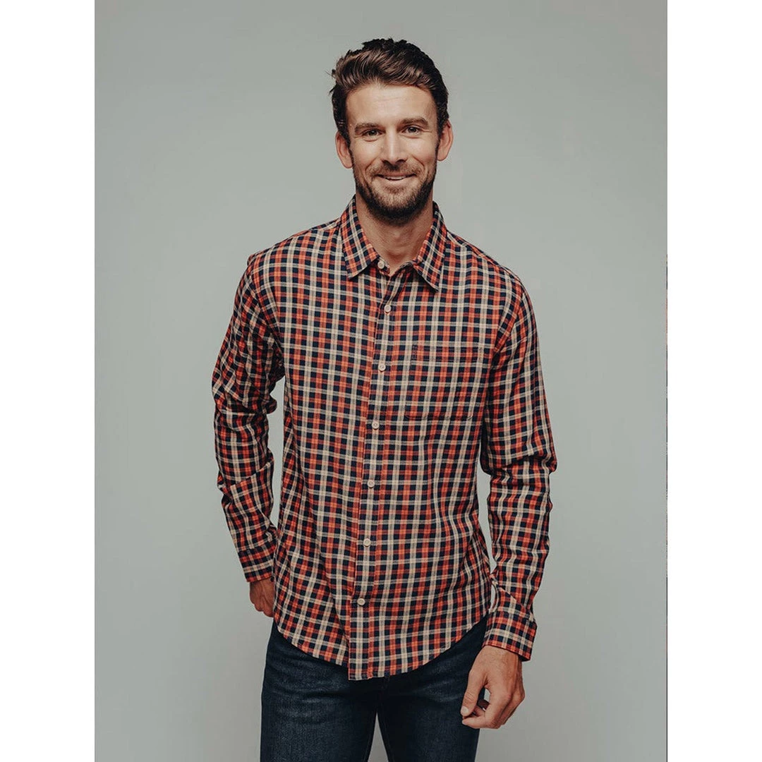 The Normal Brand Men's Nikko Button Up Shirt 18 The Normal Brand Men's Nikko Button Up Shirt