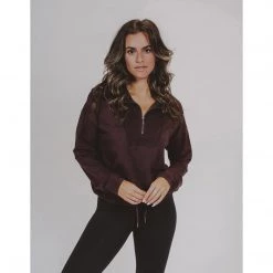 The Normal Brand Women's Classic Terry Looped Half Zip