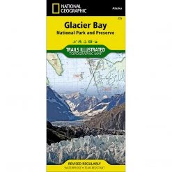 National Geographic Maps Glacier Bay National Park And Preserve Map