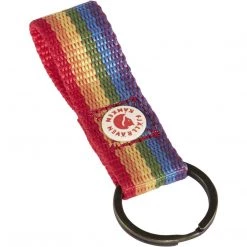 Fjallraven Camp & Hike Kanken Rainbow Keyring