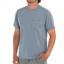 Free Fly Men's Bamboo Flex Pocket Tee
