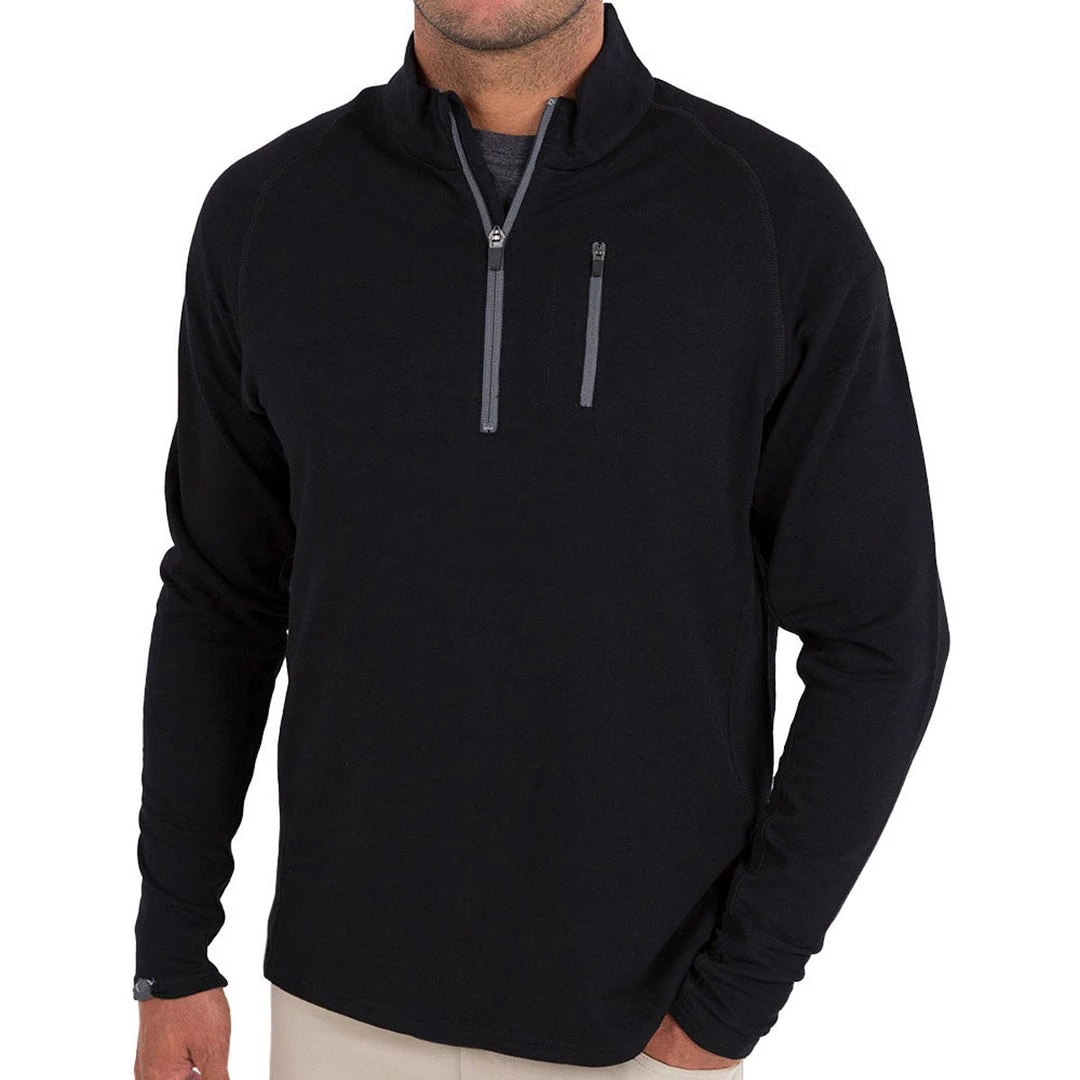 Free Fly Men's Bamboo Fleece Quarter Zip 5 Free Fly Men's Bamboo Fleece Quarter Zip