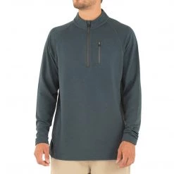 Free Fly Men's Bamboo Fleece Quarter Zip 19 Free Fly Men's Bamboo Fleece Quarter Zip