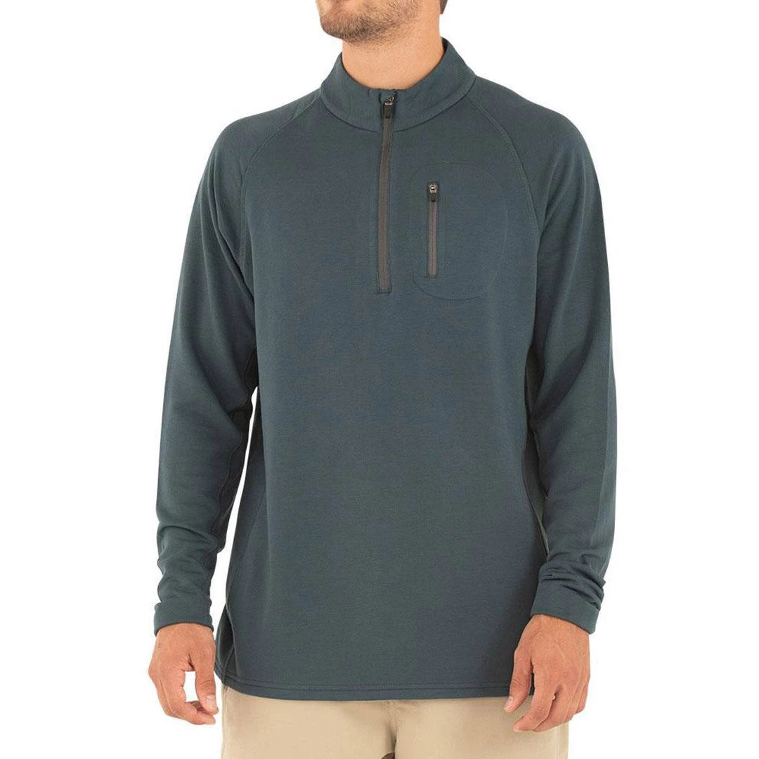 Free Fly Men's Bamboo Fleece Quarter Zip 9 Free Fly Men's Bamboo Fleece Quarter Zip