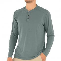 Free Fly Men's Bamboo Flex Henley