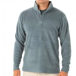 Free Fly Men's Bamboo Polar Fleece Snap Pullover