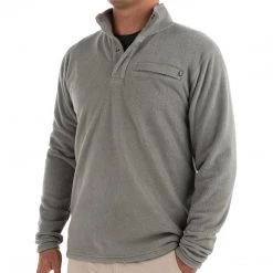 Free Fly Men's Bamboo Polar Fleece Snap Pullover