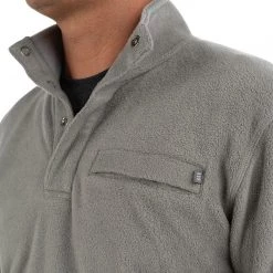 Free Fly Men's Bamboo Polar Fleece Snap Pullover
