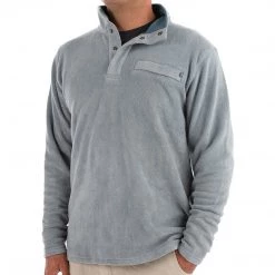 Free Fly Men's Bamboo Polar Fleece Snap Pullover