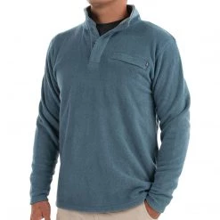 Free Fly Men's Bamboo Polar Fleece Snap Pullover
