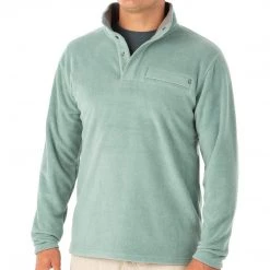 Free Fly Men's Bamboo Polar Fleece Snap Pullover