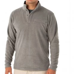 Free Fly Men's Bamboo Polar Fleece Snap Pullover