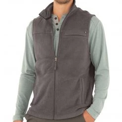Free Fly Men's Bamboo Polar Fleece Vest