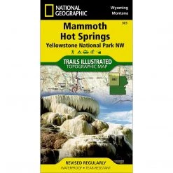 National Geographic Maps Camp & Hike Mammoth Hot Springs: Yellowstone National Park NW