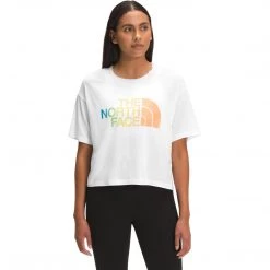 The North Face Women's Short Sleeve Half Dome Cropped Tee