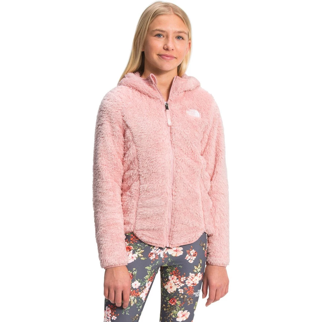 The North Face Girls' Suave Oso Hooded Full Zip Jacket Kids 3 The North Face Girls' Suave Oso Hooded Full Zip Jacket Kids