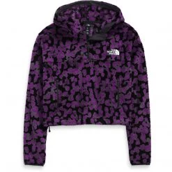 The North Face Women's Printed Osito 1/4 Zip Hoodie