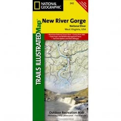 National Geographic Maps New River Gorge National River Map Camp & Hike