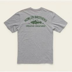 HOWLER BROTHERS Men's Creative Creatures Trout Pocket T-Shirt