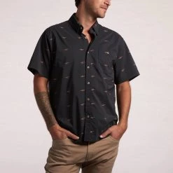 HOWLER BROTHERS Men's Airwave Short Sleeve Shirt