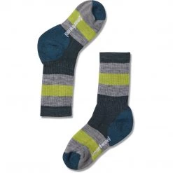 Smartwool Kids' Hike Medium Striped Crew Socks