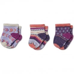 Smartwool Baby Bootie Batch Socks Trio Gift Box - Clearance Kids 7 Smartwool Baby Bootie Batch Socks Trio Gift Box - Clearance Kids