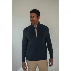 The Normal Brand Men's Puremeso Quarter Zip Pullover