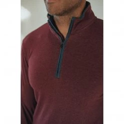 The Normal Brand Men's Puremeso Quarter Zip Pullover