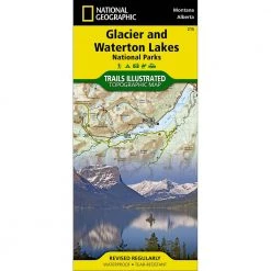 National Geographic Maps Trails Illustrated Map: Glacier & Waterton Lakes National Parks