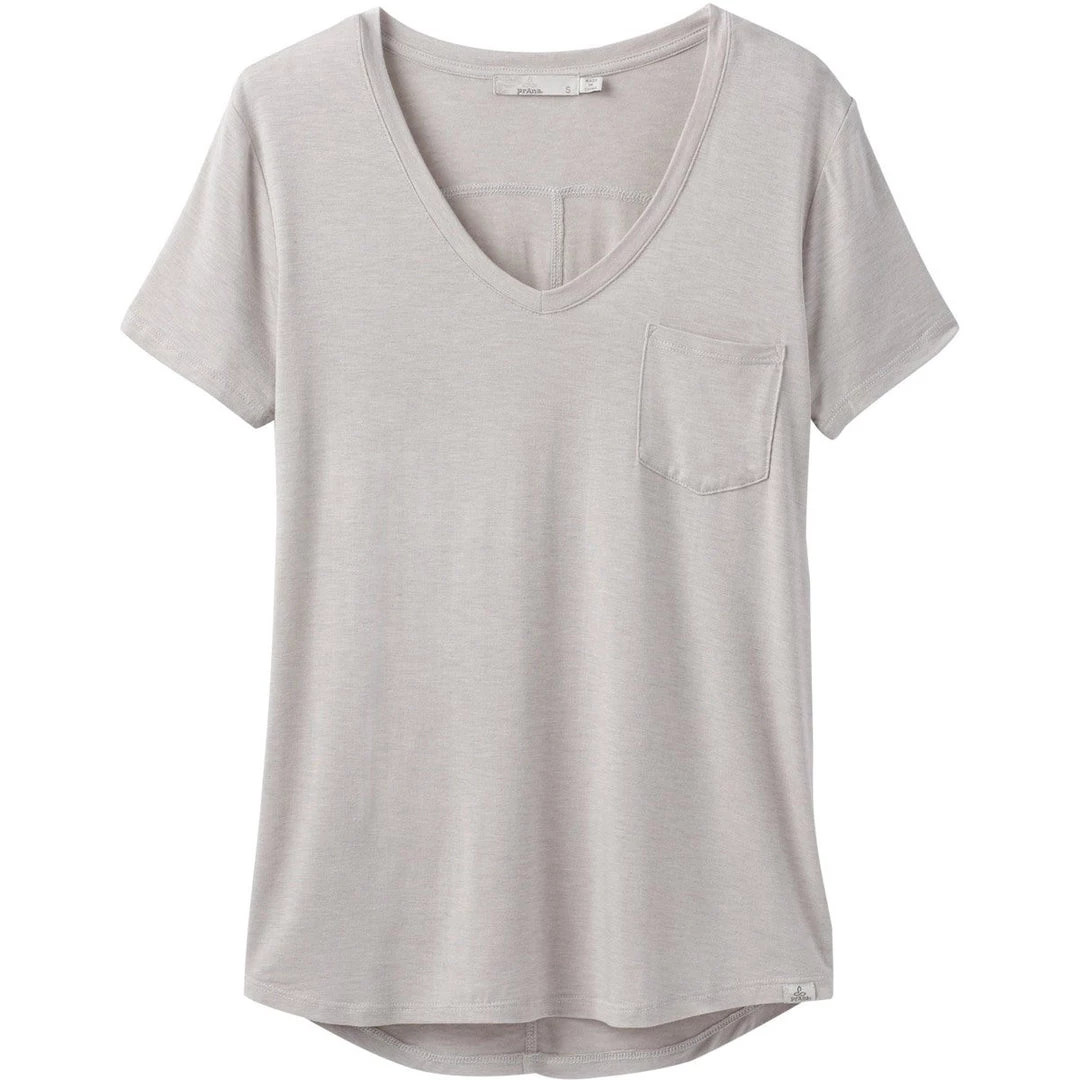 PrAna Women's Foundation Short Sleeve V-neck 10 PrAna Women's Foundation Short Sleeve V-neck