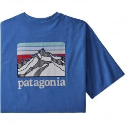Patagonia Men's Line Logo Ridge Pocket Responsibili-Tee