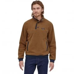 Patagonia Men's Shearling Fleece Button Pullover