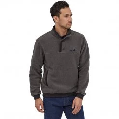 Patagonia Men's Shearling Fleece Button Pullover