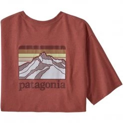 Patagonia Men's Line Logo Ridge Pocket Responsibili-Tee